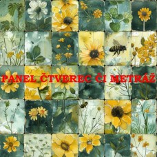Látkový panel  či metráž kolekce QUILTED MEADOW  621-53
