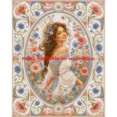 Látkový panel kolekce IMPERIAL GODDESSES QUILT PATCHWORK 622-101