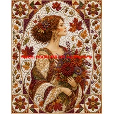 Látkový panel kolekce IMPERIAL GODDESSES QUILT PATCHWORK 622-103