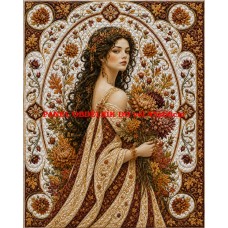 Látkový panel kolekce IMPERIAL GODDESSES QUILT PATCHWORK 622-104