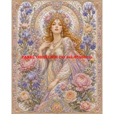 Látkový panel kolekce IMPERIAL GODDESSES QUILT PATCHWORK 622-105