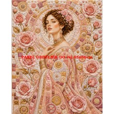 Látkový panel kolekce IMPERIAL GODDESSES QUILT PATCHWORK 622-107