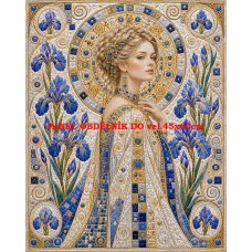 Látkový panel kolekce IMPERIAL GODDESSES QUILT PATCHWORK 622-109