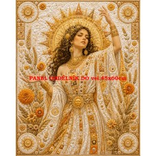 Látkový panel kolekce IMPERIAL GODDESSES QUILT PATCHWORK 622-111