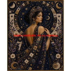 Látkový panel kolekce IMPERIAL GODDESSES QUILT PATCHWORK 622-112