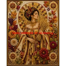 Látkový panel kolekce IMPERIAL GODDESSES QUILT PATCHWORK 622-114