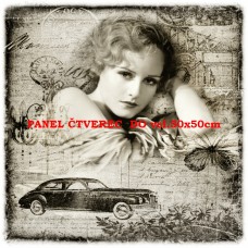 Látkový panel  kolekce VITAGE ŽENY 622-2