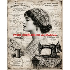 Látkový panel kolekce VITAGE ŽENY 622-28