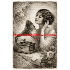 Látkový panel kolekce VITAGE ŽENY 622-30