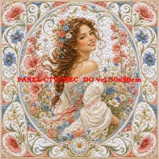 Látkový panel  kolekce IMPERIAL GODDESSES QUILT PATCHWORK 622-66