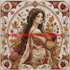 Látkový panel  kolekce IMPERIAL GODDESSES QUILT PATCHWORK 622-69