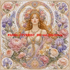 Látkový panel  kolekce IMPERIAL GODDESSES QUILT PATCHWORK 622-70