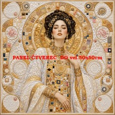 Látkový panel  kolekce IMPERIAL GODDESSES QUILT PATCHWORK 622-71