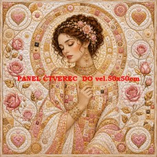 Látkový panel  kolekce IMPERIAL GODDESSES QUILT PATCHWORK 622-75