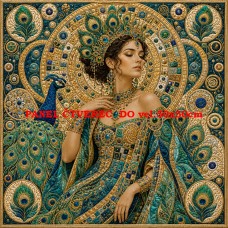 Látkový panel  kolekce IMPERIAL GODDESSES QUILT PATCHWORK 622-78