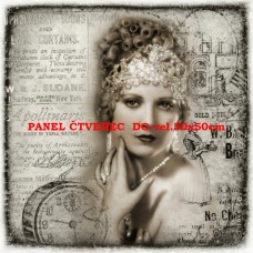 Látkový panel  kolekce VITAGE ŽENY 622-8