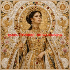 Látkový panel  kolekce IMPERIAL GODDESSES QUILT PATCHWORK 622-80