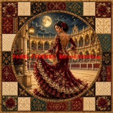 Látkový panel  kolekce FLAMENCO 622-83