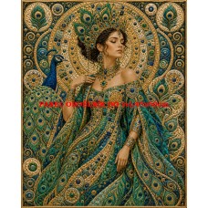 Látkový panel kolekce IMPERIAL GODDESSES QUILT PATCHWORK 622-91