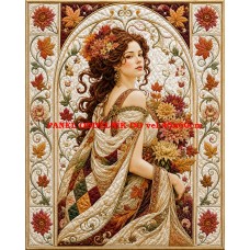 Látkový panel kolekce IMPERIAL GODDESSES QUILT PATCHWORK 622-93