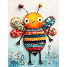 Látkový panel  kolekce  ROZTOMILÝ PATCHWORK  623-13