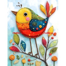 Látkový panel  kolekce  ROZTOMILÝ PATCHWORK  623-14