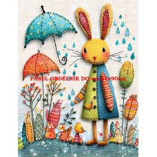 Látkový panel  kolekce  ROZTOMILÝ PATCHWORK  623-5