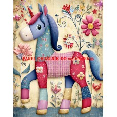 Látkový panel  kolekce  ROZTOMILÝ PATCHWORK  623-76