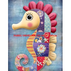 Látkový panel  kolekce  ROZTOMILÝ PATCHWORK  623-94