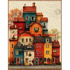 Látkový panel  kolekce  RAINY DAY 624-13