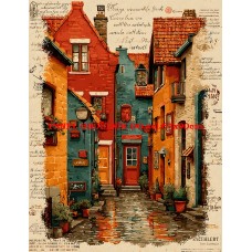 Látkový panel  kolekce  RAINY DAY 624-16