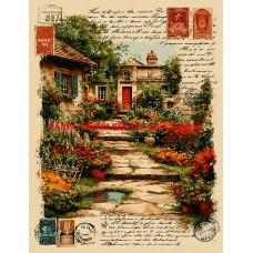 Látkový panel  kolekce  RAINY DAY 624-8