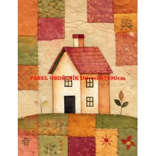 Látkový panel  kolekce  PODZIMNÍ PATCHWORK  629-11