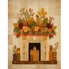 Látkový panel  kolekce  PODZIMNÍ PATCHWORK  629-20