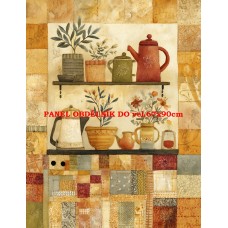 Látkový panel  kolekce  PODZIMNÍ PATCHWORK  629-22
