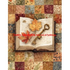 Látkový panel  kolekce  PODZIMNÍ PATCHWORK  629-24