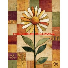 Látkový panel  kolekce  PODZIMNÍ PATCHWORK  629-3