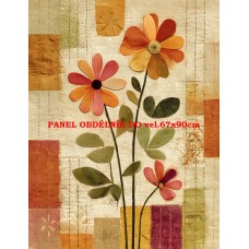 Látkový panel  kolekce  PODZIMNÍ PATCHWORK  629-6