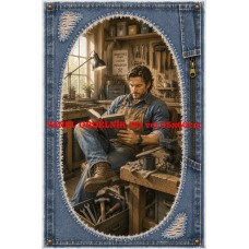 Látkový panel kolekce DENIM MEN’S WORLD 631-105