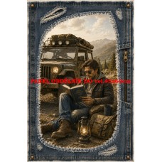 Látkový panel kolekce DENIM MEN’S WORLD 631-108