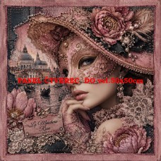 Látkový panel kolekce LA MASCHERA ROSA  631-159