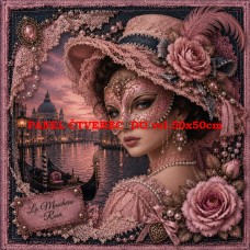 Látkový panel kolekce LA MASCHERA ROSA  631-161