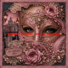 Látkový panel kolekce LA MASCHERA ROSA  631-163