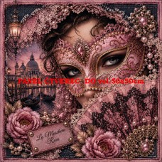 Látkový panel kolekce LA MASCHERA ROSA  631-164