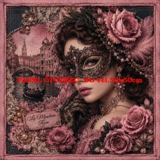 Látkový panel kolekce LA MASCHERA ROSA  631-166