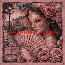 Látkový panel kolekce LA MASCHERA ROSA  631-167