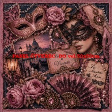 Látkový panel kolekce LA MASCHERA ROSA  631-168