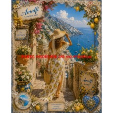 Látkový panel kolekce DENIM LACE AMALFI 631-72