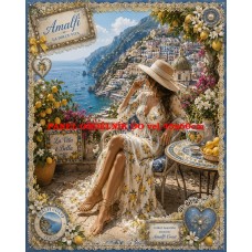 Látkový panel kolekce DENIM LACE AMALFI 631-74