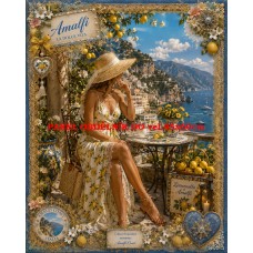 Látkový panel kolekce DENIM LACE AMALFI 631-75